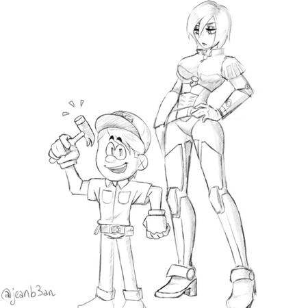 sketch (cute and normal base)